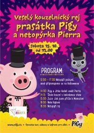 Prasátko Pigy - Hallooween s netopýrem Pierrem