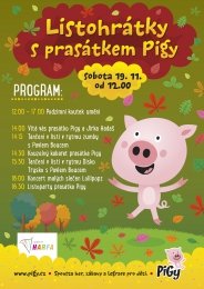 PRASÁTKO PIGY - listohrátky