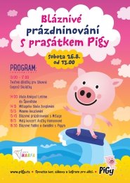 Bláznivé prázdninování s prasátkem Pigy