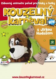 Kouzelný karneval tour 2023