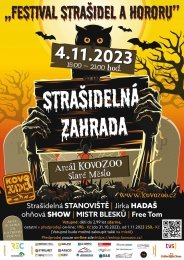 Strašidelná zahrada 2023